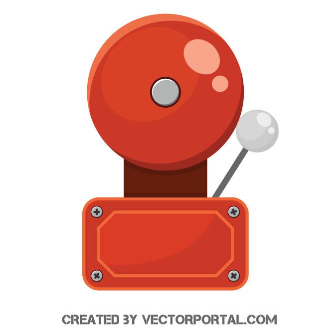 660x660 Fire Alarm Bell Vector Graphics