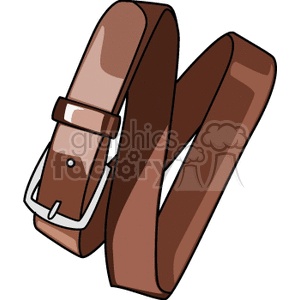 300x300 Brown Leather Belt Clipart Royalty Free Gif, Clipart