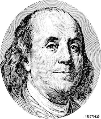 Ben Franklin Vector at Vectorified.com | Collection of Ben Franklin ...