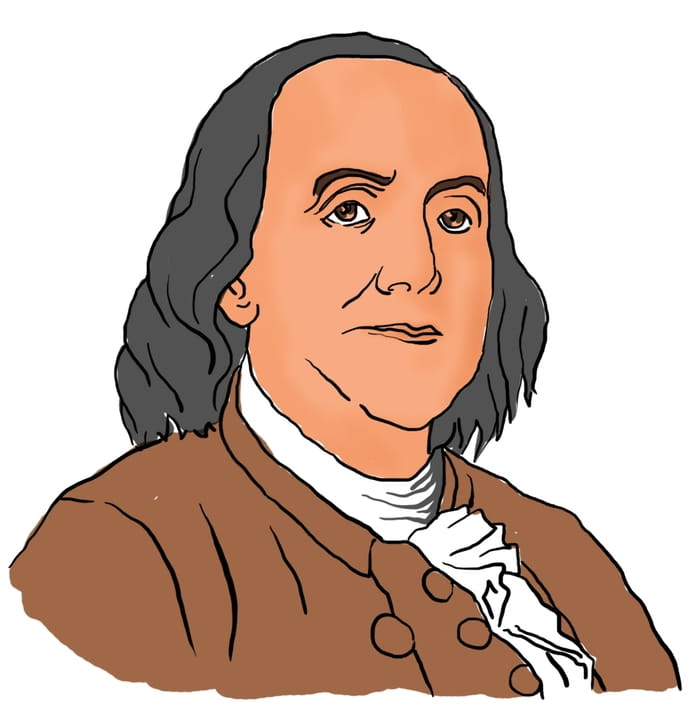 700x704 Huge Collection Of 'benjamin Franklin Clipart' Download More Than