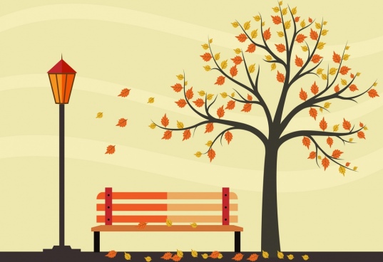 537x368 Bench Free Vector Download