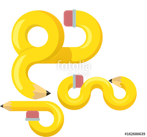 Bendy Pencil Stock Image And Royalty Free Vector On Fotolia 500x466 Bendy Pencil Stock Image And Royalty Free Vector On Fotolia