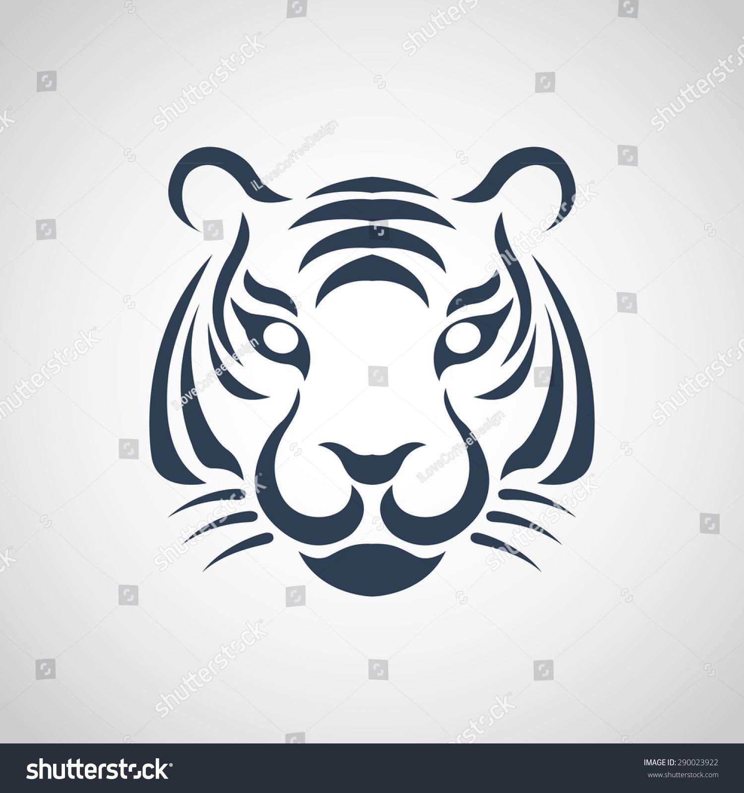 1500x1600 Tiger Logo Vector Canvas Art In Tiger Logo, Logos, Logo