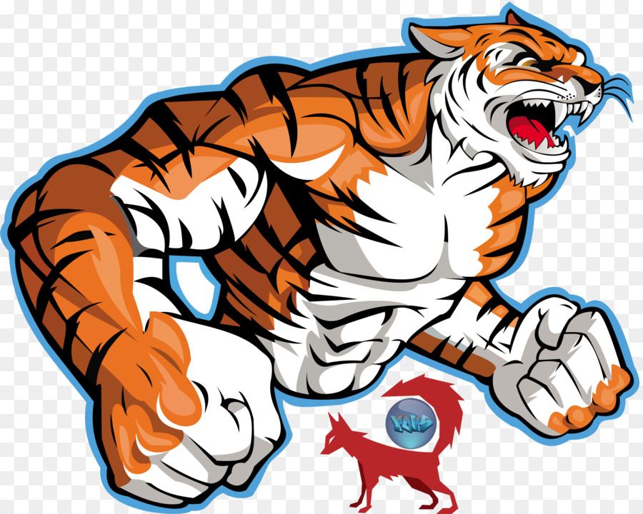 900x720 Bengal Tiger Logo Clip Art