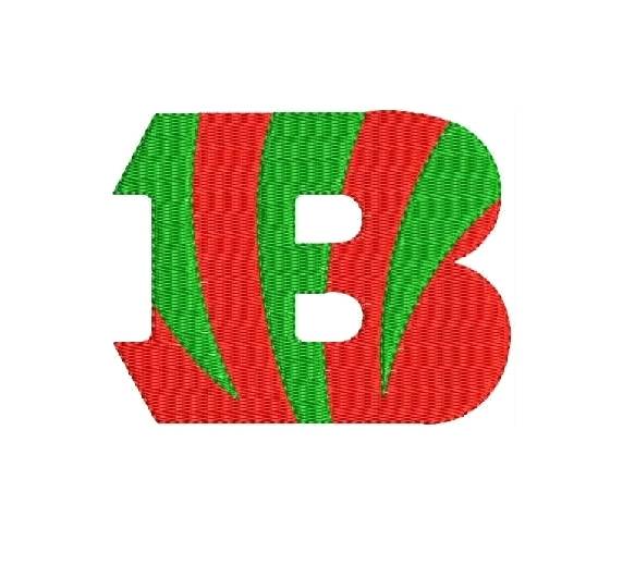 583x530 Cincinnati Bengals Logo Filled Stitches Design Tiger Vector