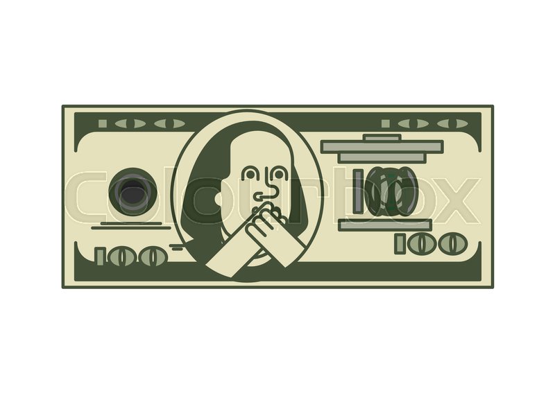 800x567 Dollar Omg Portrait Franklin Usa Stock Vector Colourbox