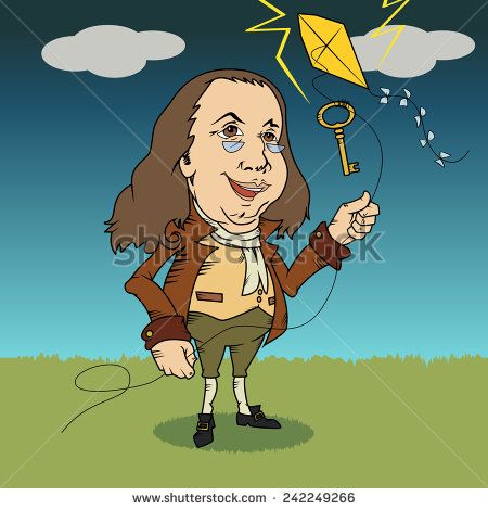 450x470 Benjamin Franklin, Cartoon Vector Illustration Ideas For Huw