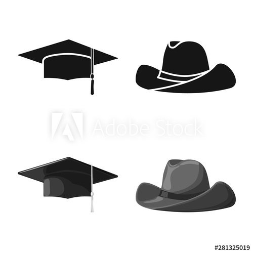 500x500 Vector Design Of Clothing And Cap Symbol Collection Of Clothing