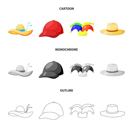 450x450 Vector Illustration Of Clothing And Cap Sign Collection