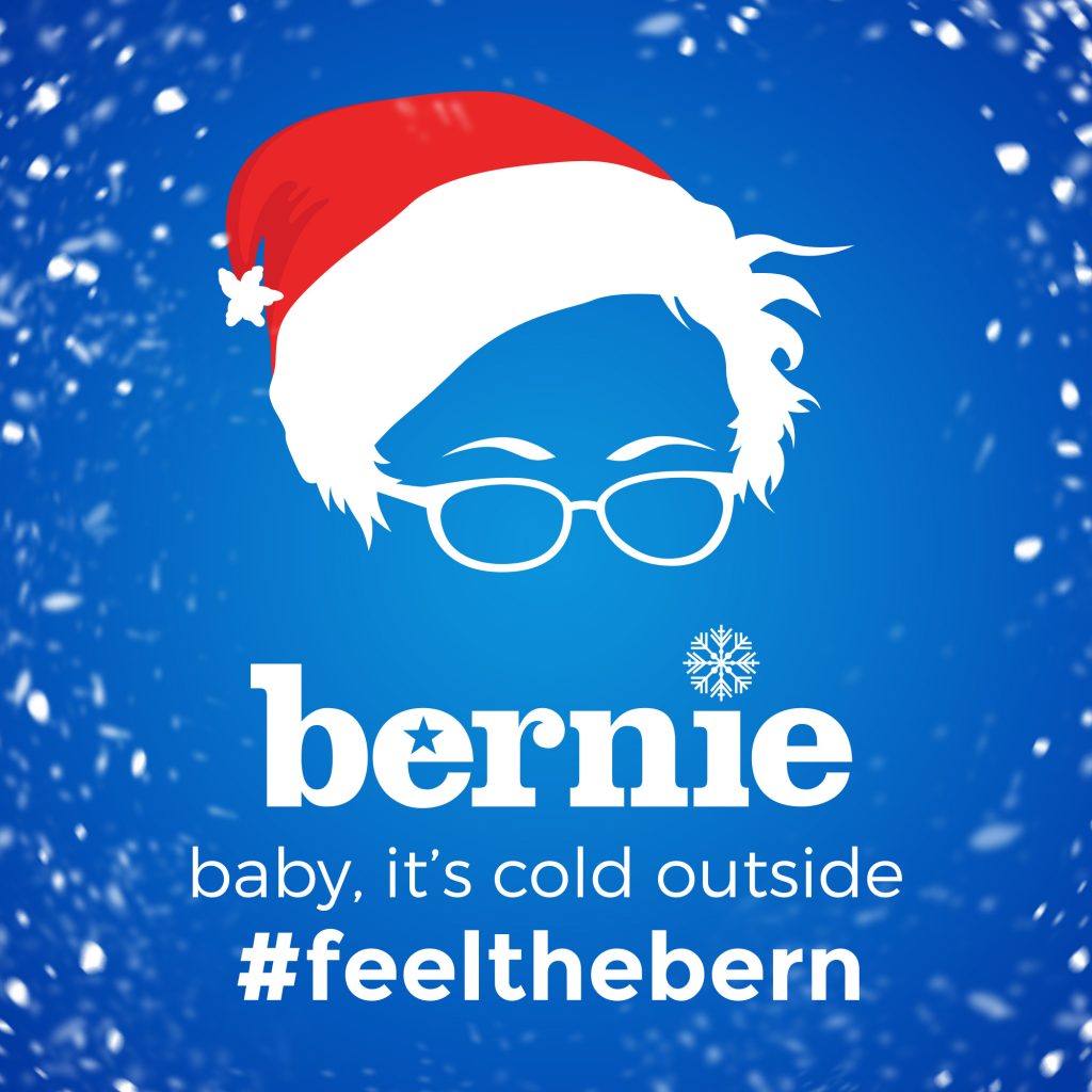 1024x1024 Bernie Santa Hat Vector