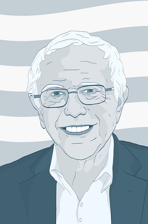 Bernie Sanders Vector at Vectorified.com | Collection of Bernie Sanders ...