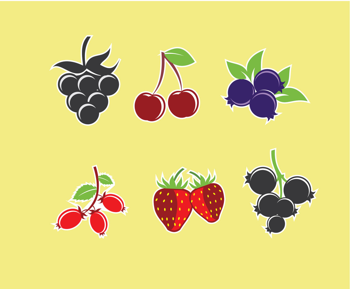 1136x936 Berries Illustration Vector Vector Art Graphics
