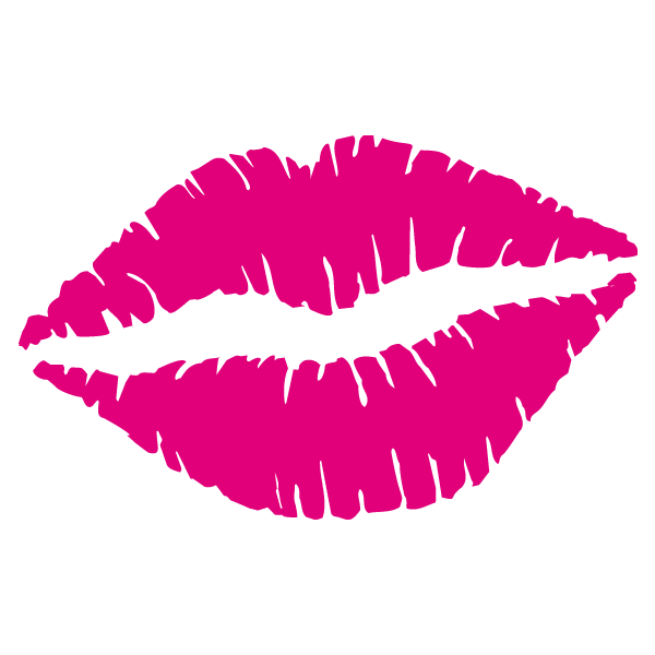 600x600 Besos De Colores Png Vector, Clipart