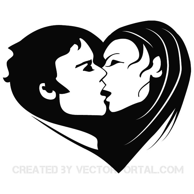 660x660 Beso Gratis Vector De La Imagen