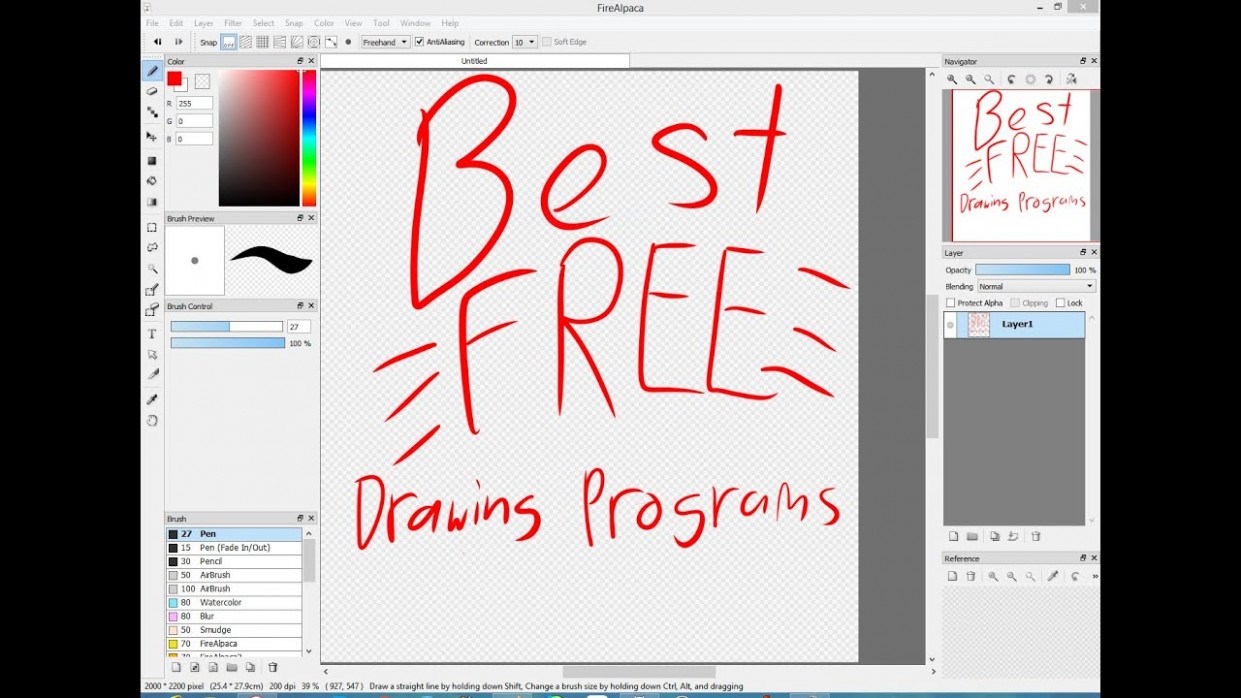 Best Free Vector Art Program at Collection of Best
