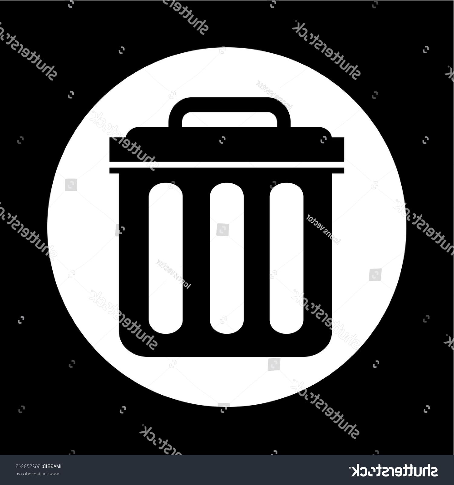 1500x1600 Best Free Stock Vector Trash Can Icon Images
