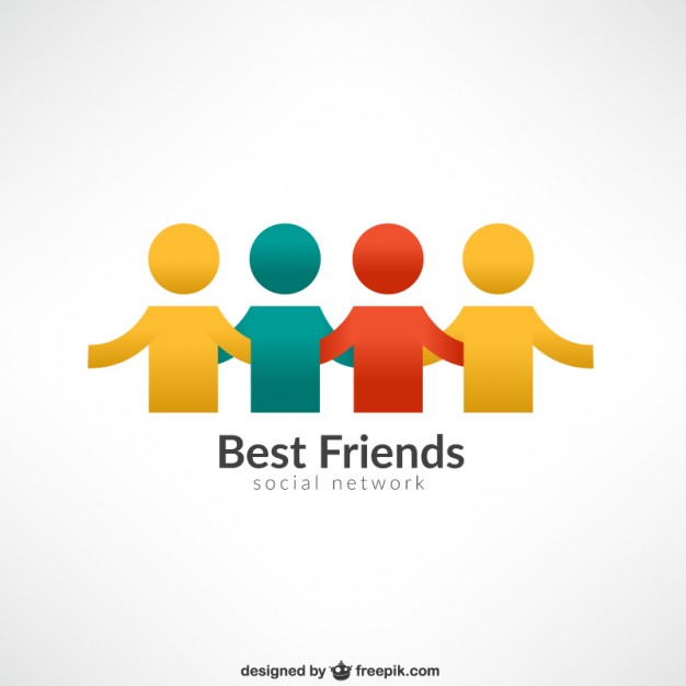 626x626 Best Friends Logo Vector Free Download