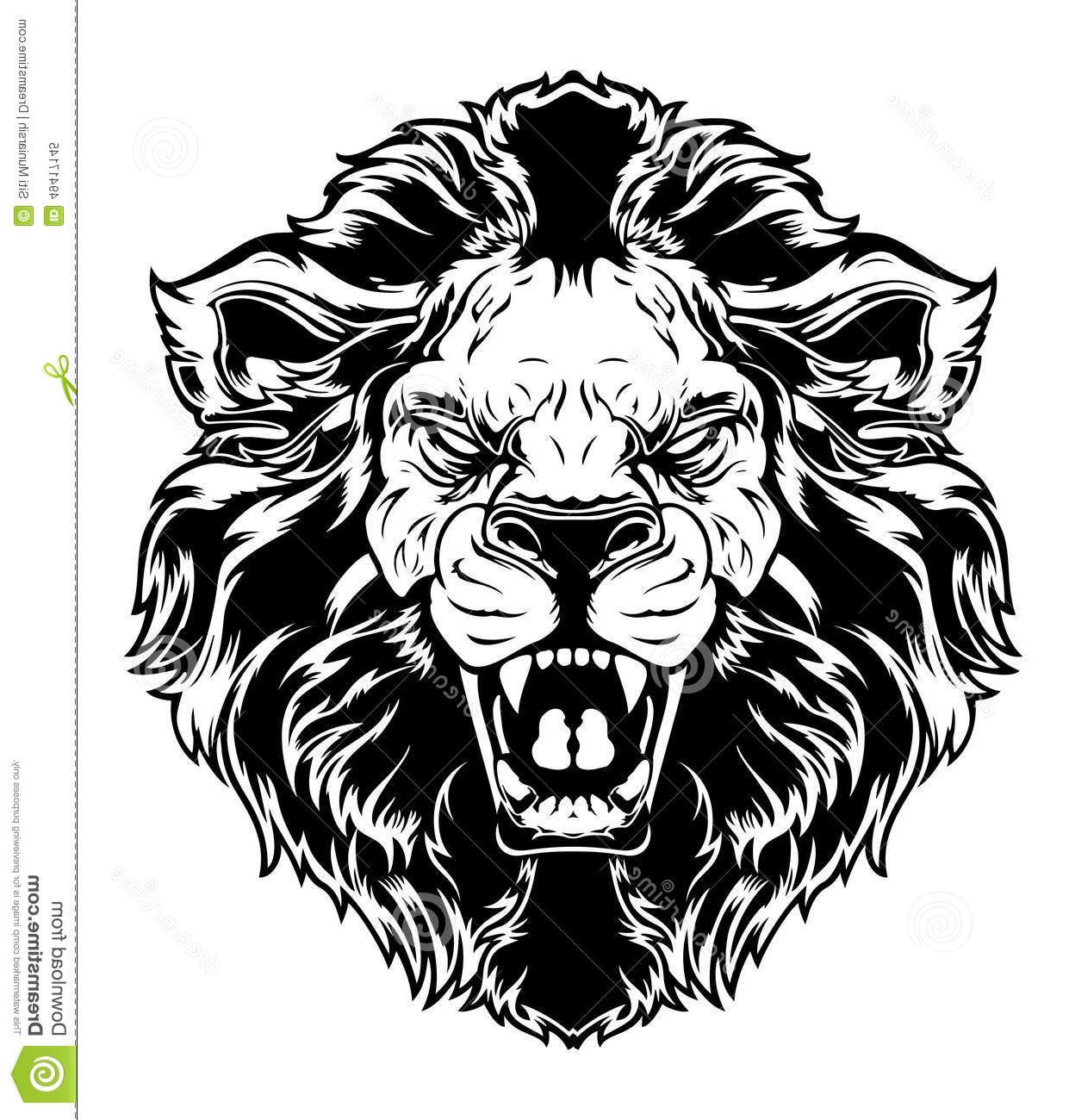 1241x1300 Top Lion Head Vector Illustration Library Vector Images Design