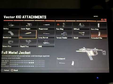 Black Ops Best Class Set Up For Vector 480x360 Black Ops Best Class Set Up For Vector