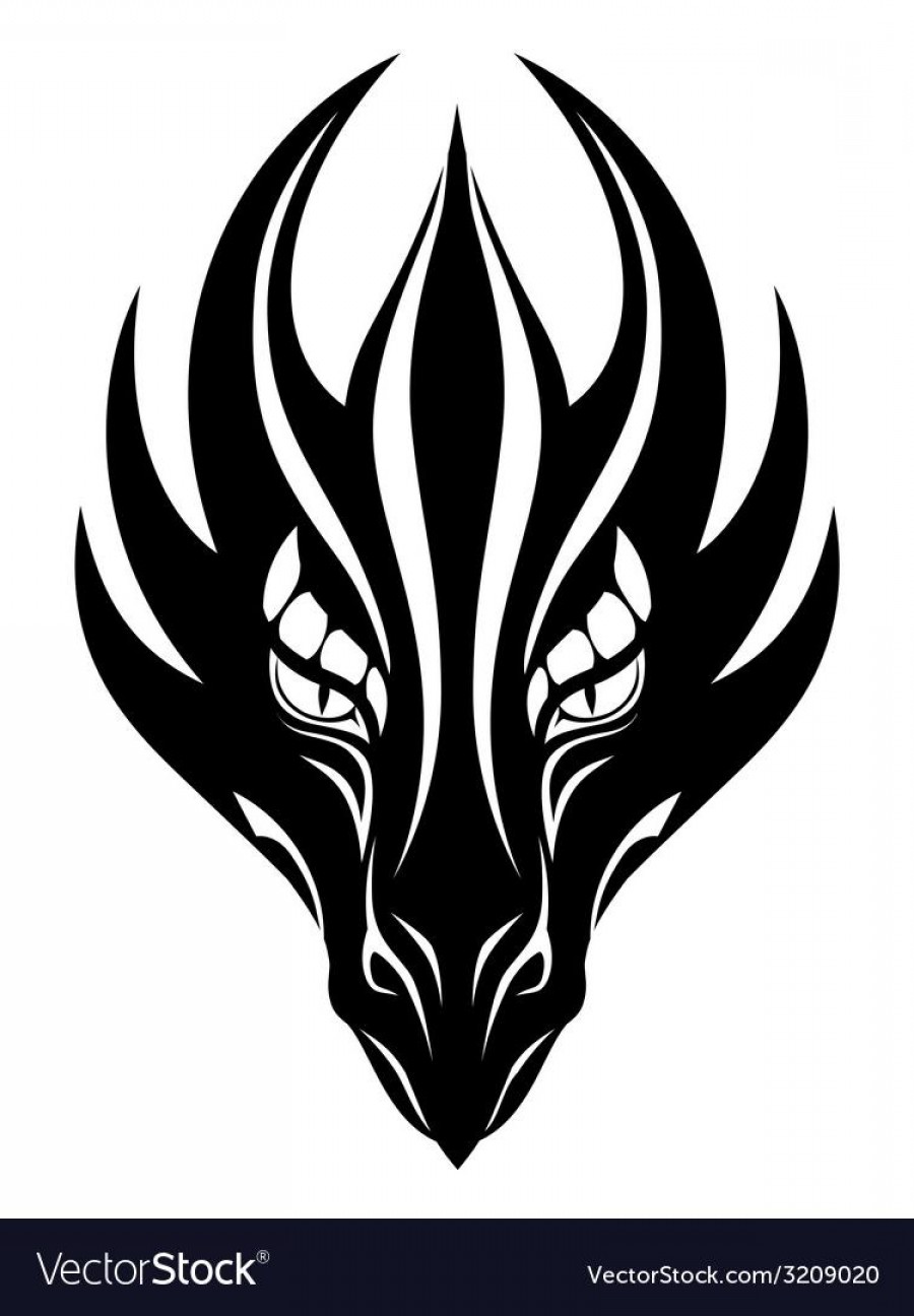 900x1296 Best Hd Simple Dragon Face Vector Free Soidergi