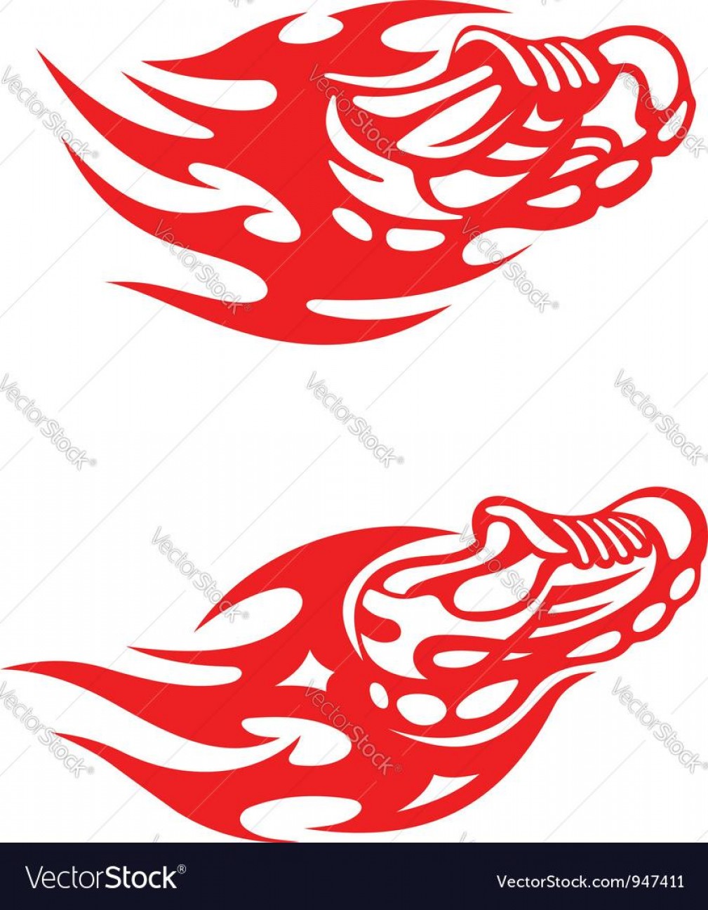 1009x1296 Tribal Flames Vector Hoodamathrun
