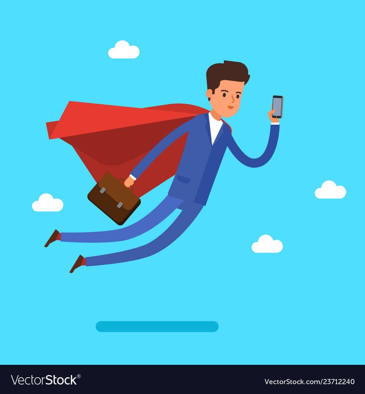 735x794 Vector Man Super Business Man Royalty Free Vector Image