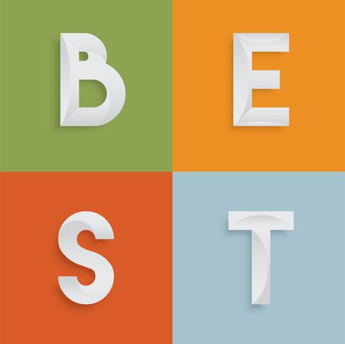 492x490 Best' Four Letter Word For Websites, Illustration, Vector