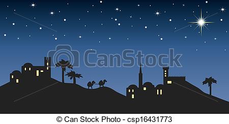 450x245 Collection Of 'bethlehem Silhouette' Download More Than Images