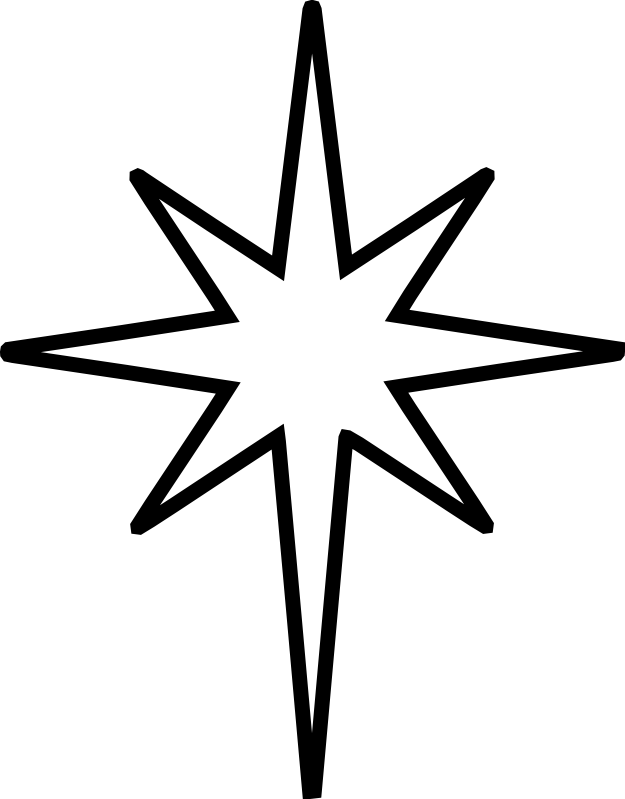 Bethlehem Star Vector