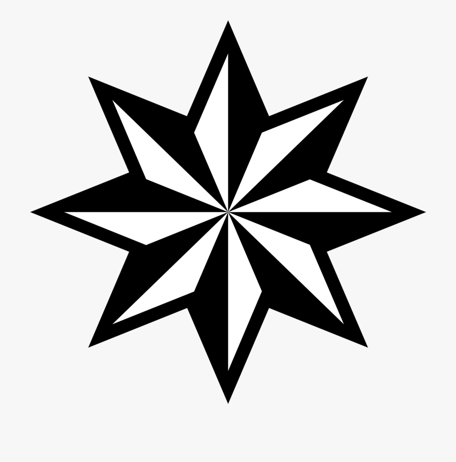 920x933 Black Star Clipart