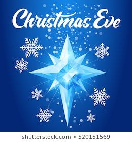 260x280 Christmas Eve Text Shining Star Of Bethlehem