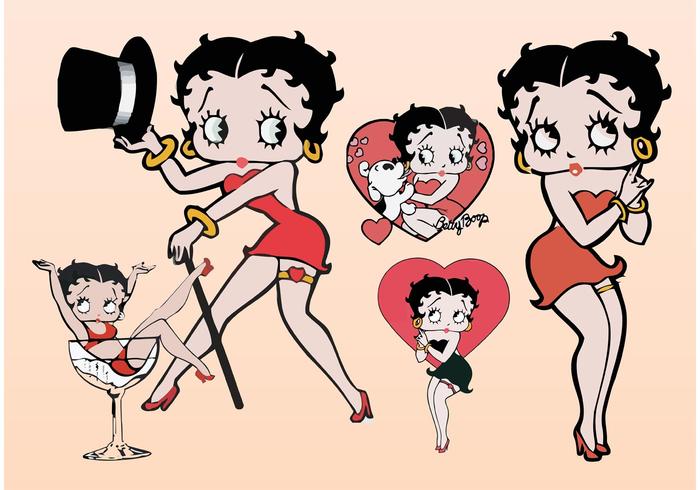 700x490 Betty Boop Vectors