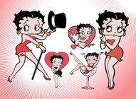191x140 Betty Boop Vectors
