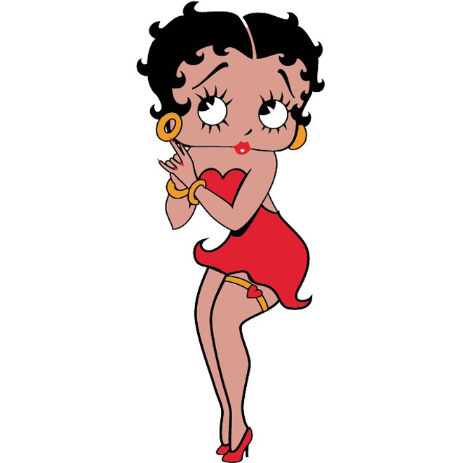 660x660 Betty Boop Vector Image