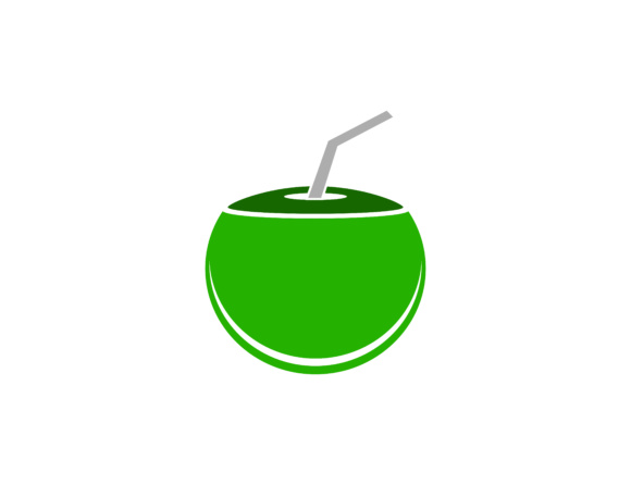 Coconut Drink Beverage Vector Icon Logo Graphic 580x446 Coconut Drink Beverage Vector Icon Logo Graphic