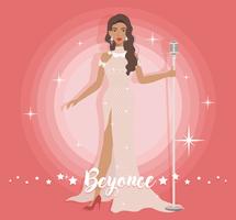 215x200 Beyonce Free Vector Art