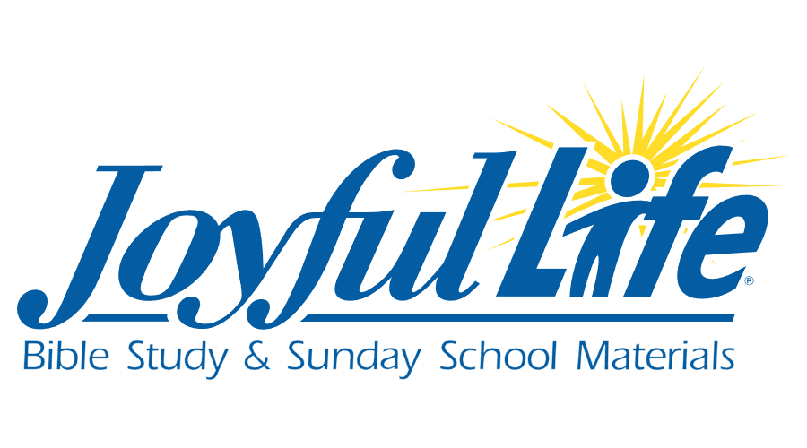 900x500 Joyful Life Bible Study Sunday School Materials Vector Logo