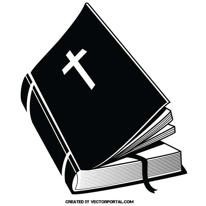 660x660 Bible Black And White Image Religious Free Vectors Bible