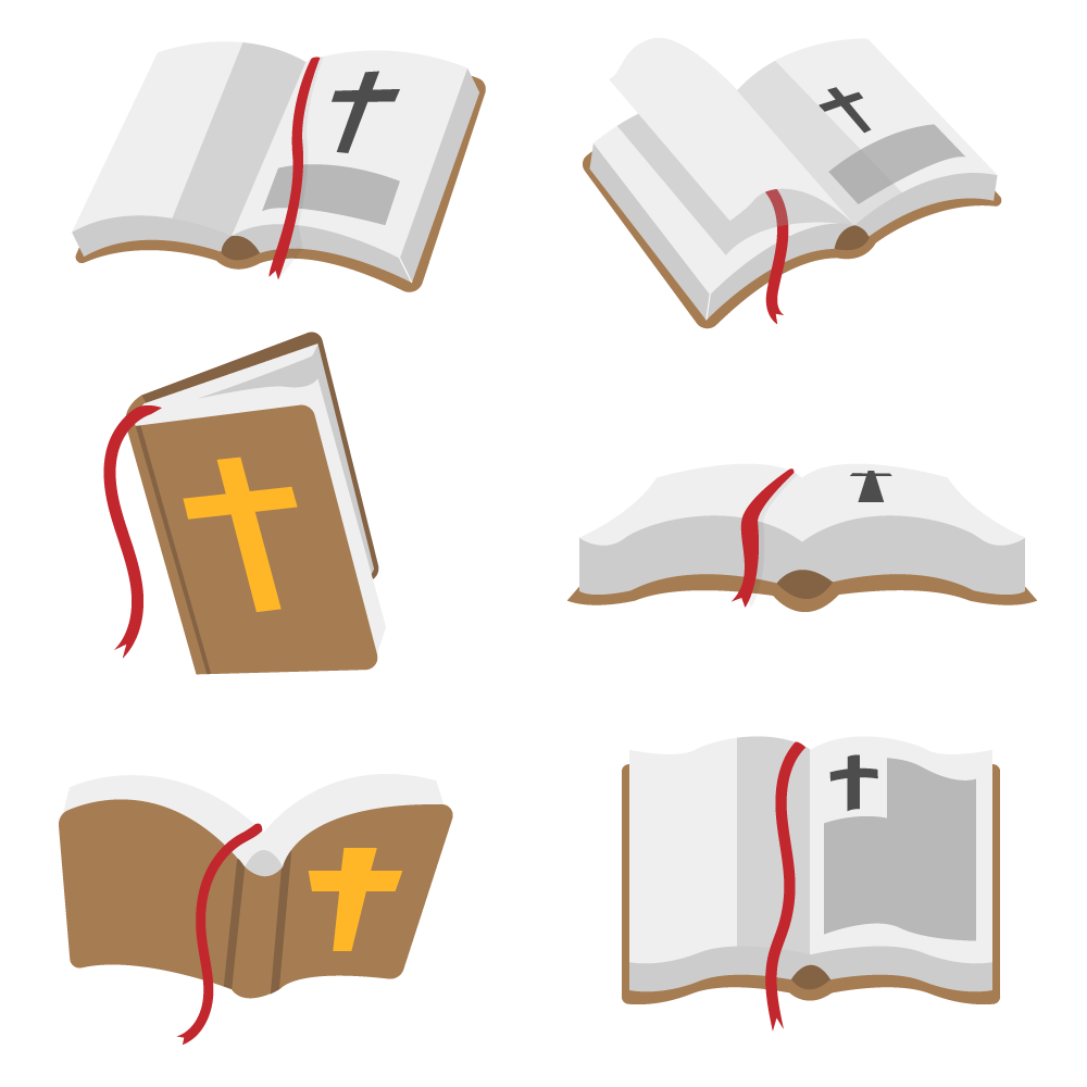 1000x1000 Bible Book Vector