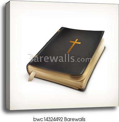 382x390 Bible, Vector, Canvas Print Barewalls Posters Prints