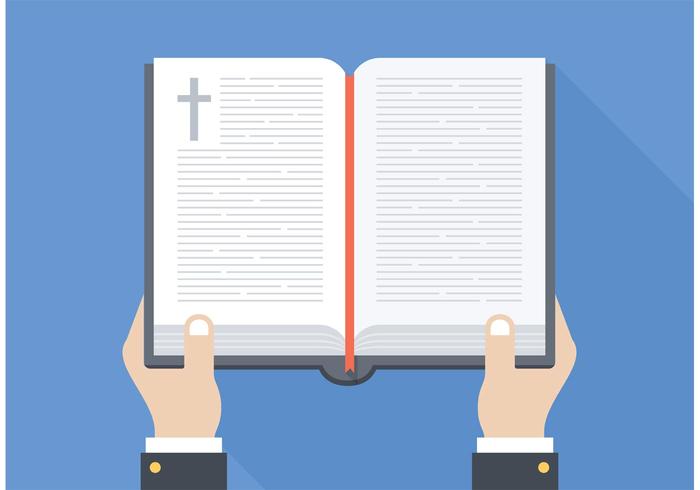 Free Open Bible Vector 700x490 Free Open Bible Vector