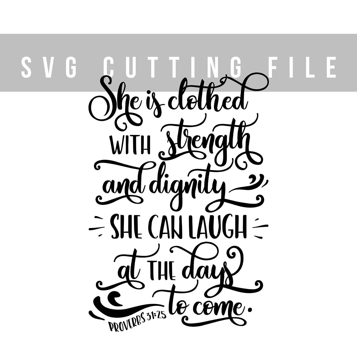 1500x1500 Bible Verse For Cricut Vector Cutting