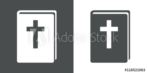 500x250 Icono Plano Biblia
