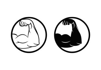 350x242 You Searched For Bicep Muscle Vector Icon Strong Arm Biceps