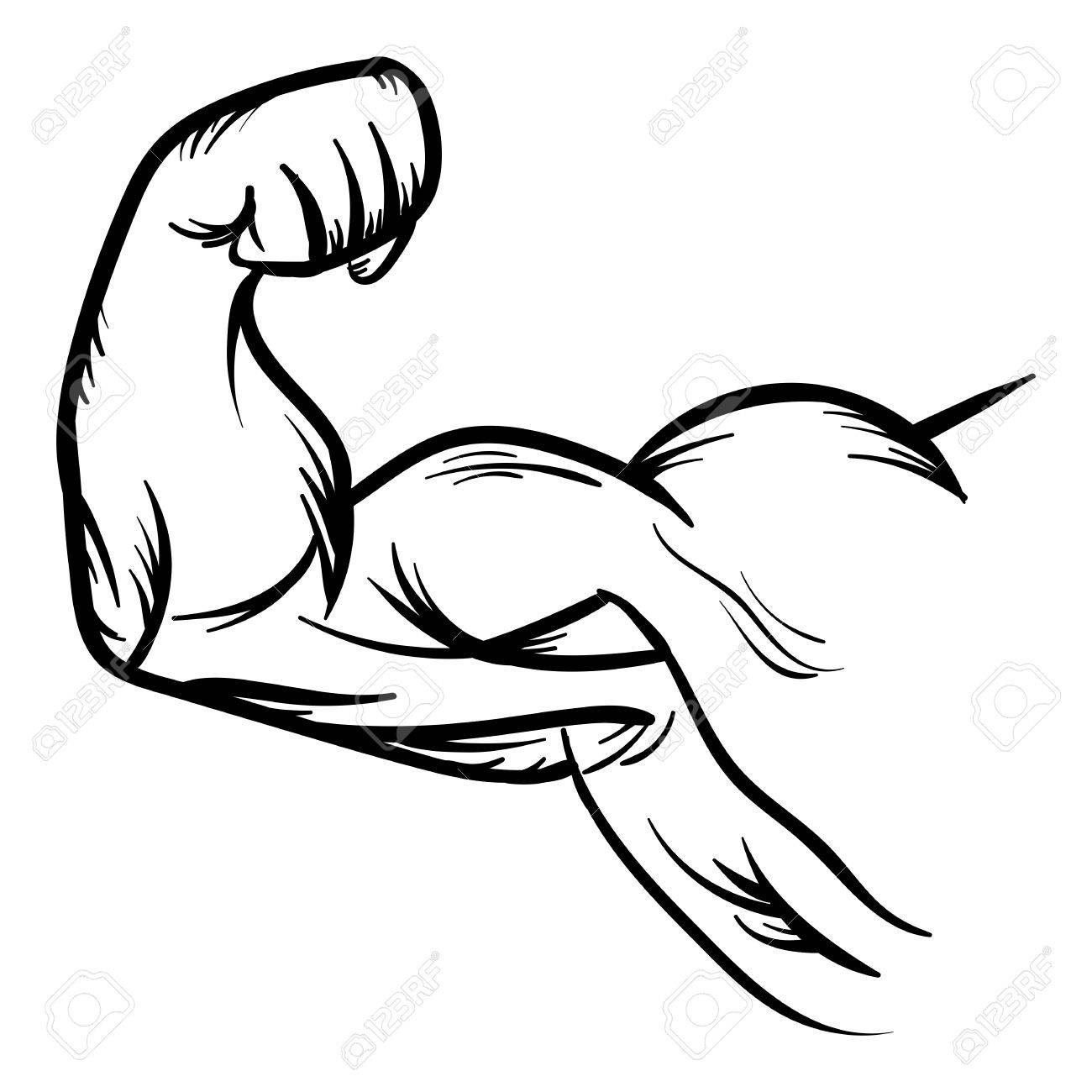 1300x1300 Bicep Clipart Vector