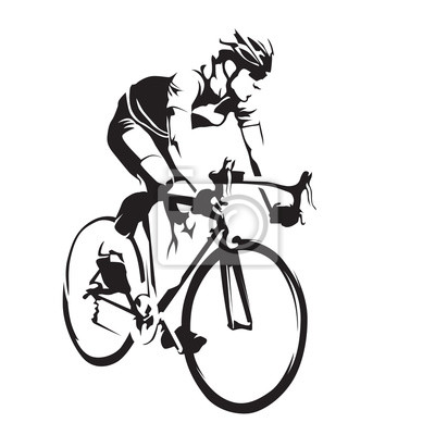 Ciclista En Su Bicicleta De Carretera Ciclismo Resumen Vector 400x400 Ciclista En Su Bicicleta De Carretera Ciclismo Resumen Vector