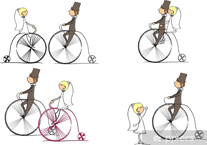 Vinilo Pixerstick Chico Y Chica Le Encanta Montar En Bicicleta 700x491 Vinilo Pixerstick Chico Y Chica Le Encanta Montar En Bicicleta