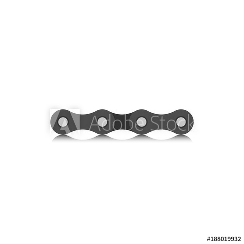 500x500 Bicycle Chain Vector