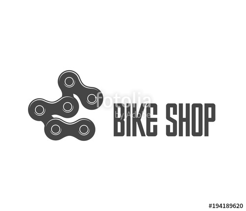 500x430 Logo Of Spare Parts Store For Bikes Isolated Vector Illustration