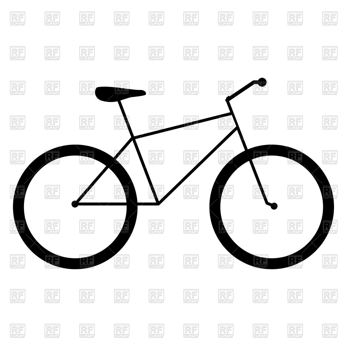 1200x1200 Bicycle Icon Vector Image Of Transportation